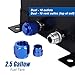 LokoCar 2.5 Gallon 10L Fuel Cell Tank with Cap and Level Sender Polished Aluminum Universal Black