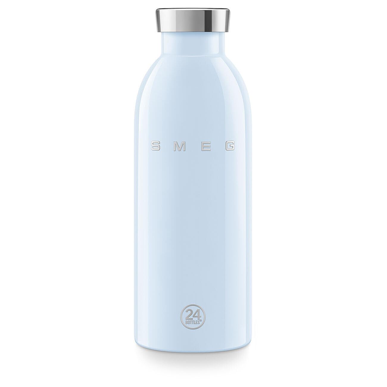 Smeg 24Bottles Stainless Steel 500ml Bottle in Blue