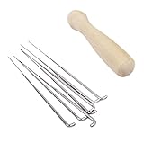 7pcs Felting Needles Set with Handle Wool Felt Tool Felting Starter Kit