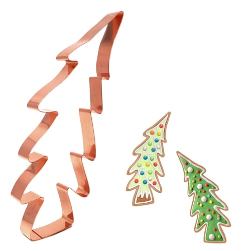 Extra Large Primitive Christmas Tree Cookie Cutter 8 Inch Handcrafted in USA by The Fussy Pup