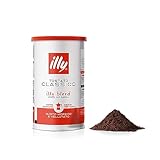 illy Caffè Macinato per Moka Tostato CLASSICO, 12 Barattoli da 200 Grammi