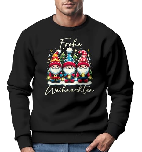 Pull de Noël pour homme idée cadeau idéale avec son motif lutin amusant