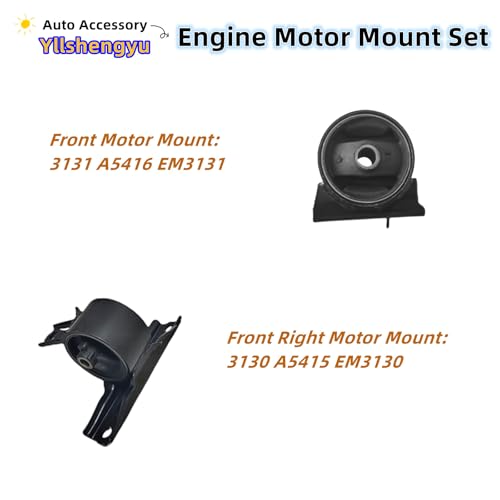 image for Yllshengyu Engine Motor Mount Set - Compatible With Jeep Compass/patri