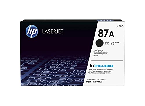Original HP 87A Black Toner Cartridge CF287A Original HP 87A Black Toner Cartridge CF287A