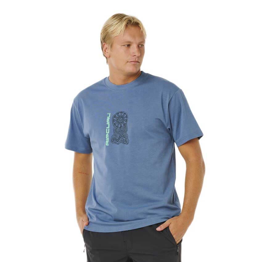 Rip Curl Search Sundial T-Shirt S t-shirt de surf en coton à manches courtes pour homme