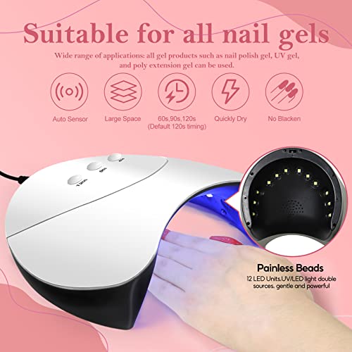 COSCELIA Kit Semipermanente Unghie 10pz Smalti