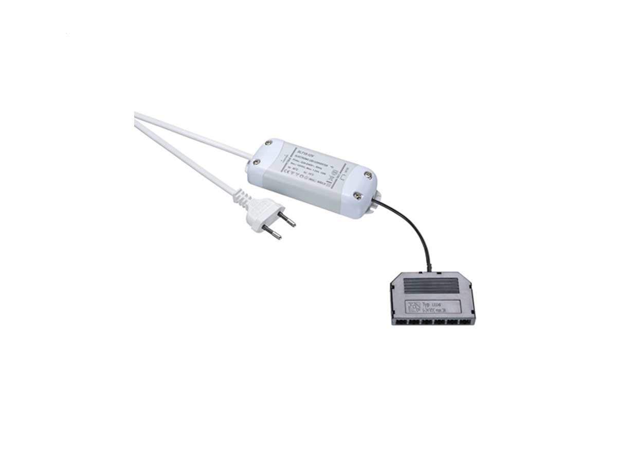 Thebo DC LED Netzteil 15 Watt - 6-fach LED-Verteiler mit Eurostecker