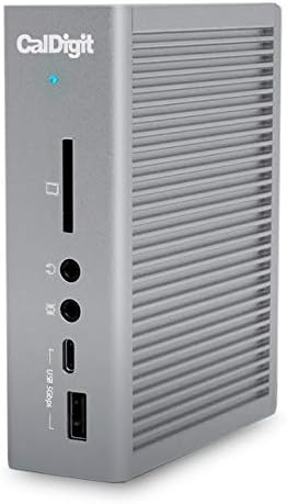 CalDigit TS3 Plus Thunderbolt 3 Dock - 85W Charging, 7X USB 3.1 Ports, USB-C Gen 2, DisplayPort, UHS-II SD Card Slot, LAN, Optical Out, for 2016+ MacBook Pro & PC (Space Grey - 0.7m/2.3ft Cable) 