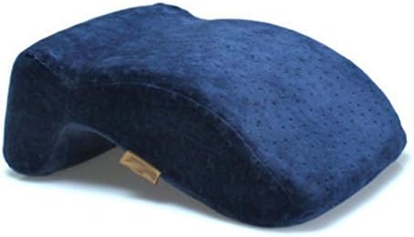Large Size Slow Rebound Memory Foam Face down sleeping pillow for Nap (Navy Blue Color)