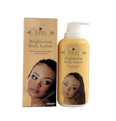 F&W OMIC Organic Extract of Papaya Body Lotion 400ml - Formulated to Nourish and Moisturise Skin, with Kojic Acid and Papaya image 2