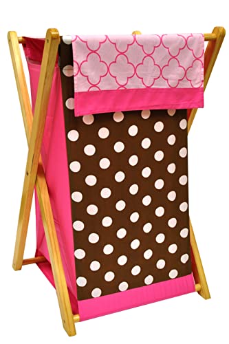 Bacati Butterflies/Lady Bug Pink/chocolate Hamper