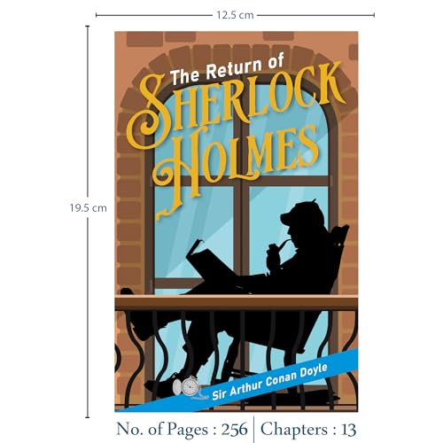Image of The Return of Sherlock Holmes | Unabridged (256 pages) | Detective Fiction Novel for Readers of All Ages by Arthur Conan Doyle (Classic Novels)