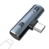 【Adaptateur double USB-C pour casque et charge】Compatible avec la plupart des appareils USB-C ; la prise casque est un port USB-C et est uniquement compatible avec les casques USB-C ; la prise casque prend également en charge les adaptateurs externes USB-C vers 3,5 mm.