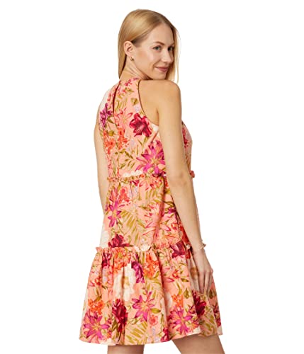 Vince Camuto Printed Trapeze Float Dress2