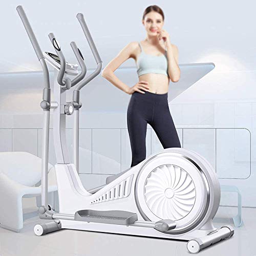Image of Elliptical Machine 16 Levels Adjustable Resistors Multifunction Magnetic Control Cross Trainer Home Gym Fitness Equipment