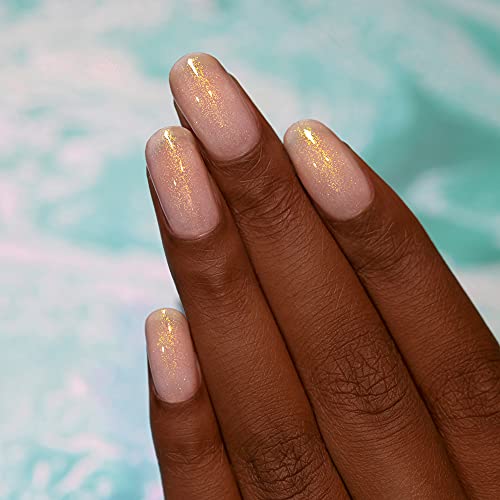Image of ILNP Pina Colada - Sheer White Holographic Jelly Nail Polish