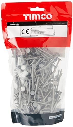 Clous galvanisés TIMco GEC50B de 1 kg avec tête bombée large pour une finition impeccable - 3