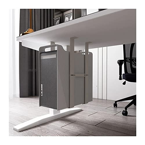 Soporte de torre para PC ajustable de acero resistente para CPU bajo escritorio 2