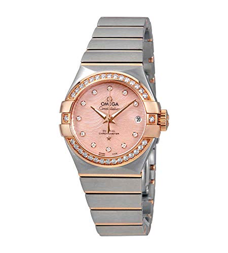 Omega Constellation Coral Mother of Pearl Dial Ladies Watch 123.25.27.20.57.004