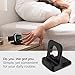 Spigen S350 Designed for Apple Watch Charger Stand Compatible with Ultra 2/1 49mm, Series 10 46/42mm, 9/8/7 45/41mm, SE2/SE/6/5/4 44/40mm, 3/2/1 42/38mm Durable TPU with Non-Slip Stable Base - Black