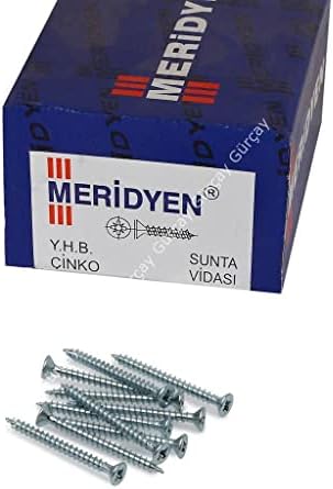 Meridyen Sunta Vidası 6.0x150mm 50 Adet - Görsel 1