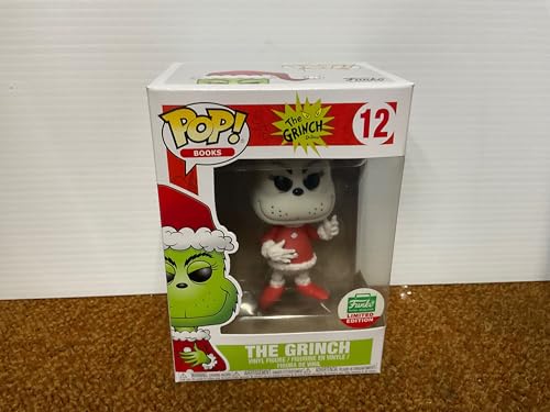 Funko The Grinch Pop! Books The Grinch Limited Edition Vinyl Figure #12 Black &Amp; White