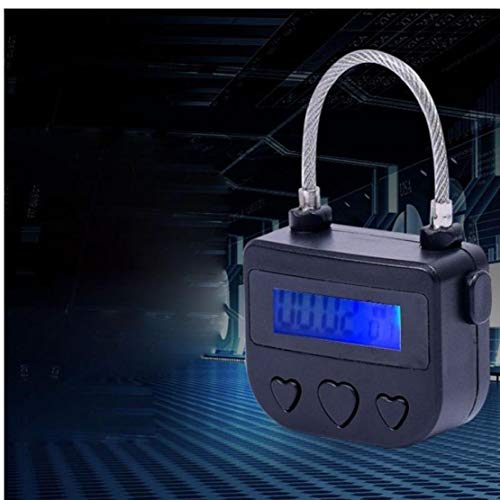 Casecover Elektronische Selbstfesselung USB Aufladbare Time Out Padlock Mit LCD-Display
