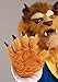 Adult Beast Costume | Disney Beauty and the Beast Men's Mouth Mover Full Head Mask | Dressed To Impress Blue Suit Outfit Large