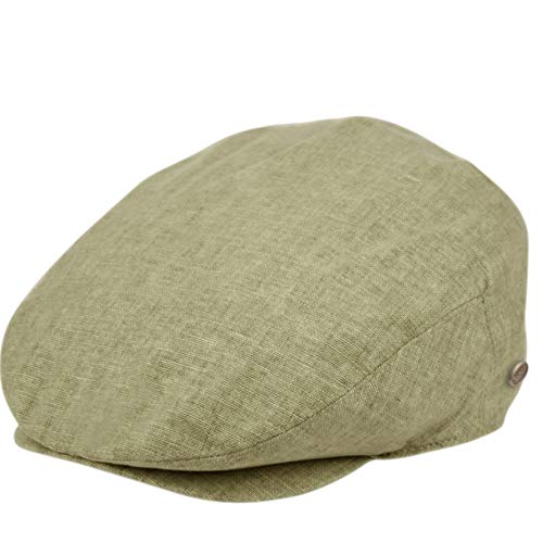 Image of Men's Linen Flat Ivy Gatsby Summer Newsboy Hats
