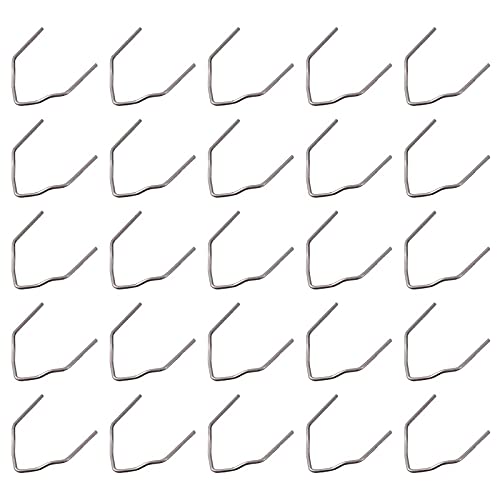 TKOWTB 1000Pcs Hot Staple Repair Machine Plastic Welding Hot Stapler Auto Bumper Repair Pre Cut for All Cars Right Angle 0.8mm