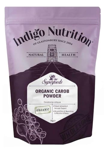 Indigo Herbs Polvere di Carruba Biologica 1kg
