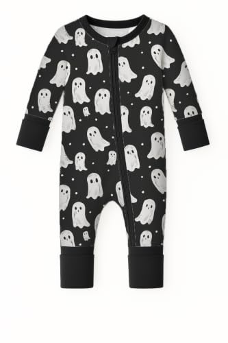 Image of ITSY BITSY BOUTIQUE Viscose Bamboo Baby Pajamas - Boys and Girls Footie Sleeper Convertible 2-Way Zipper Sleeper