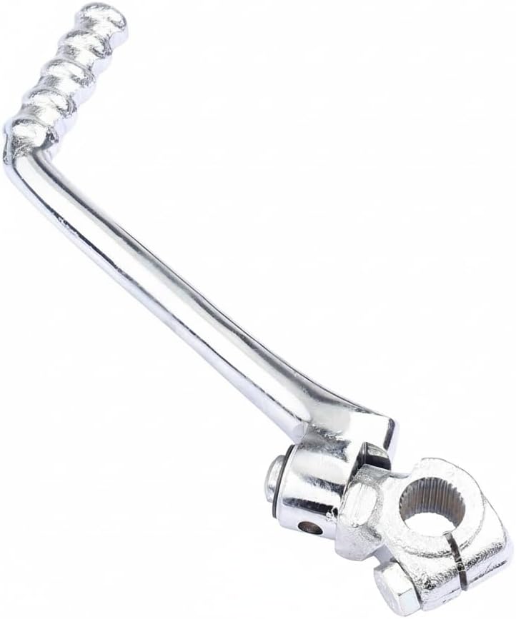 16mm Kick Start Lever for Pit Dirt Bike, Heavy Duty Kickstarter Pedal Compatible with 140cc 150cc 160cc 200cc 250cc SSR YCF GPX Apollo, Metal Kick Starter Replacement (Black)