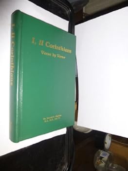 Unknown Binding I, II Corinthians Verse By Verse Book