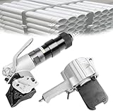 Heavy-Duty Metal Banding Machine Bundle - Tensioner, Cutter & Sealer for Scrap Metal, Rebar & Pipe - Durable, Efficient, Ideal for Industrial Use