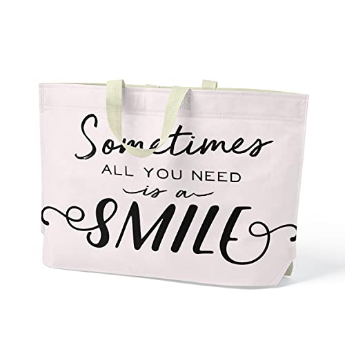 Questo Casa Bolso Tote Estampado Con Asas, Bolsa De Supermercado Reutilizable, Bolsa De La Compra, Lavable A Máquina, Plegable, Bolsa De Tela De Lona, Tamaño: 47x42 Cm