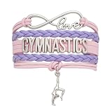 Infinity Collection Gymnastics Bracelet- Girls Gymnastics Bracelet- Gymnastics Jewelry for Gymnast