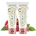 Produktbild Jack N' Jill Kids Natural Toothpaste, Made With Natural Ingredients, Helps Soothe Gums & Fight Tooth Decay, Suitable From 6 Months+ - Raspberry Flavour 2 x 50g