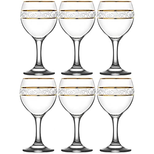 Jogo de Taça Misket Sultan Água ou Vinho Tinto 260ml 6 Unidades - Vitrizi