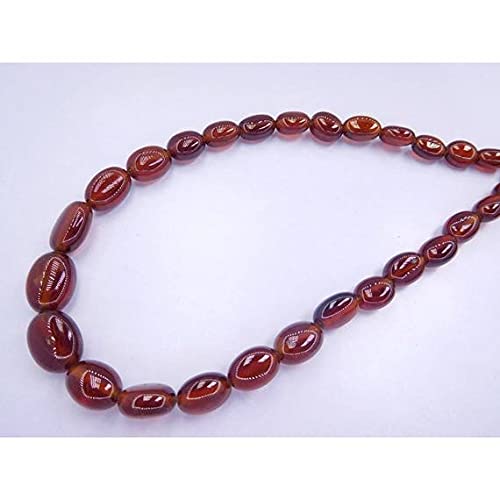 Hessonite garnet oval beads pierres naturelles orange 4x5-9x14mm pour création de bijoux DIY
