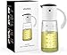 Botella Dispensadora de Aceite Vevouk para Cocina - Contenedor de Condimentos de Acero Inoxidable de Tapa Automática y Asa - A Prueba de Derrames, para Vinagre, Aceite, Vino.