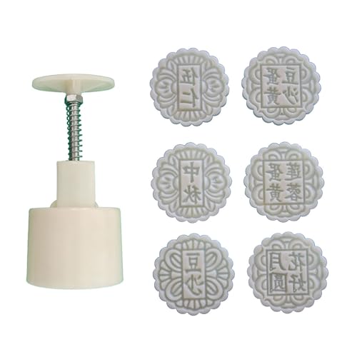 Zkhxhtg bakeware sets Traditional Chinese Flavor Textured Molds Molds Pastrys Stamps Stamps Mungs Bean Cake Molds for