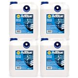 HappyCar AdBlue 10L - Liquido per Gas di Scarico per Motori Diesel con Sistema SCR ISO 22241 con Dosatore Incluso - Made in Italy (4 unità)