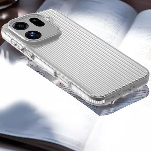 Housse Find X9 Clear : étui transparent avec structure renforcée antichoc