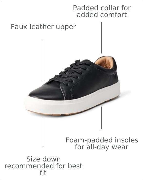 Image of Amazon Essentials Women's Low Top Classic Sneakers