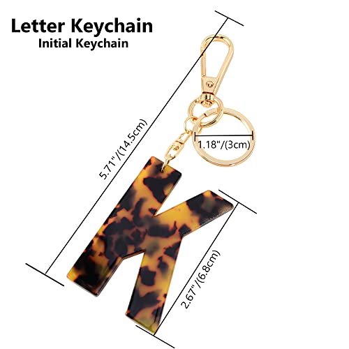 Sajidos Letter Keychains For Women Initial Keychain Accessories Purse Backpack Bag Charms For Handbags Car Keys Gold Keyring #TOP1