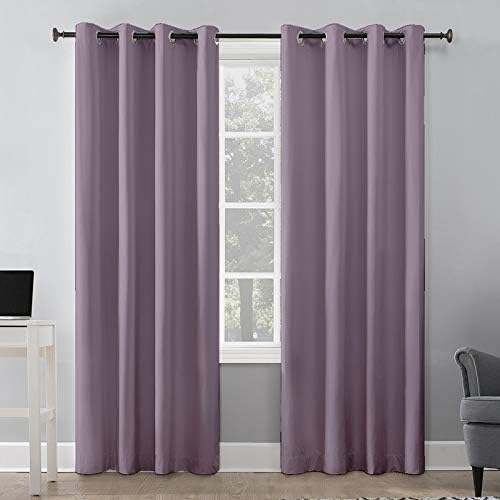 Edenwald 95% Room Darkening Long Door/Shower 9 Feet Curtain, Thermal Insulated Blackout Heavy Polyester Panel, Noise Reduce, Only Single Piece - (Lavender - 108 Inches) (B0D76VF3CG) Amazon Price History, Amazon Price Tracker