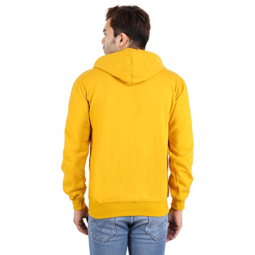 Image of Men's Cotton Hooded Neck Hoodie