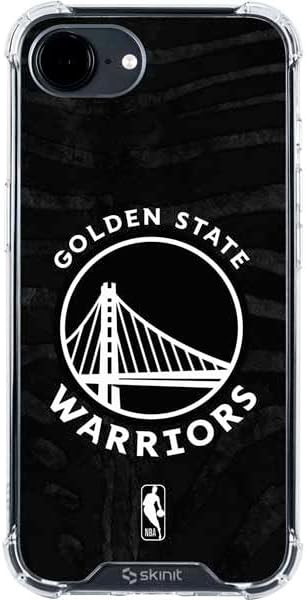 Skinit Clear Phone Case Compatible with iPhone 16e - Officially Licensed NBA Golden State Warriors Jersey Design