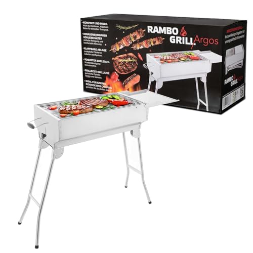 BEM Rambo Argos hochwertiger Holzkohlegrill aus...